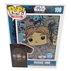Funko Pop! Unisex Medium Star Wars Rogue One Graphic T-Shirt Limited Edition